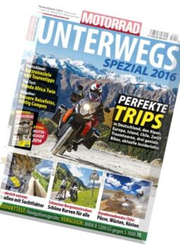 Motorrad Magazin – Spezial (Unterwegs 2016) April N 01, 2016