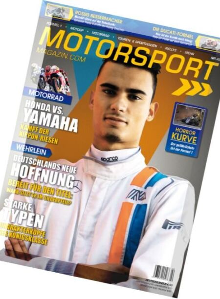 Motorsport Magazin – Nr.48, 2016 Cover