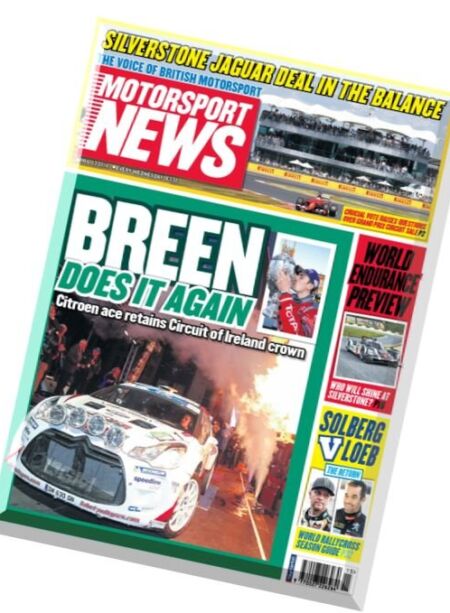 Motorsport News – 13 April 2016 Cover