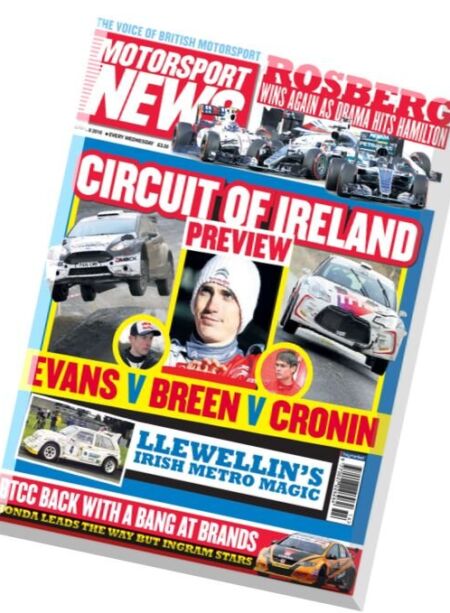 Motorsport News – 6 April 2016 Cover