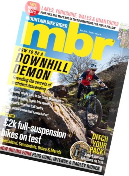 Mountain Bike Rider – May 2016 Cover