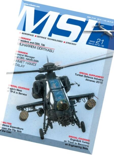 MSI Turkish Defence Review – March 2016 Cover