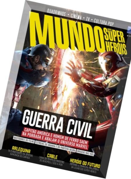 Mundo dos Super-Herois – Maio 2016 Cover