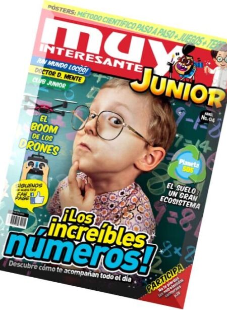Muy Interesante Junior – Abril 2016 Cover