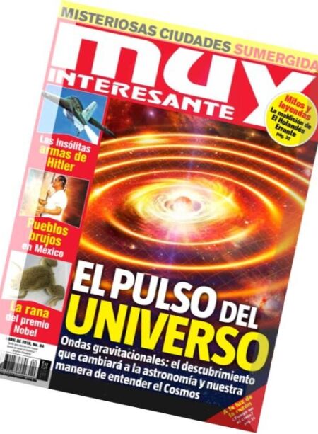 Muy Interesante Mexico – Abril 2016 Cover