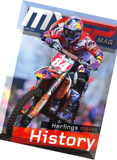 MXGP Mag – April 2016 Cover