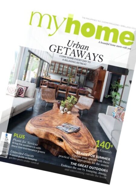 My Home – April 2016 Cover