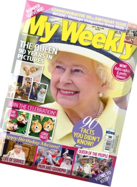 My Weekly – 12 April – 9 May 2015 Cover