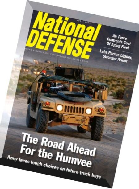 National Defense Magazine – April 2016 Cover