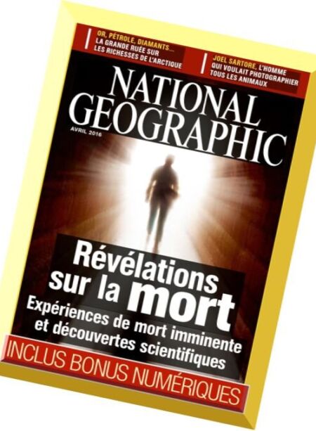 National Geographic – Avril 2016 Cover