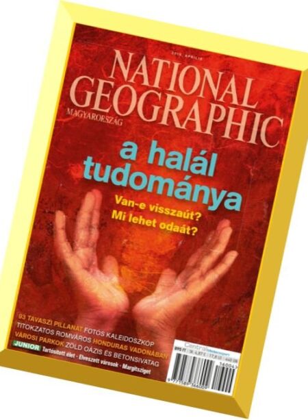 National Geographic Hungary – Aprilis 2016 Cover