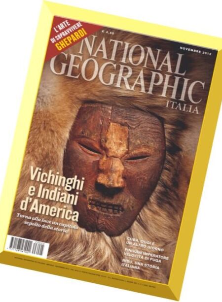 National Geographic Italia – Novembre 2012 Cover