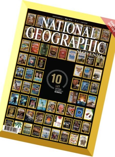 National Geographic Slovenija – Maj 2016 Cover