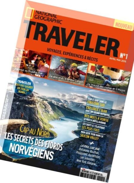 National Geographic Traveler – Avril-Mai 2016 Cover
