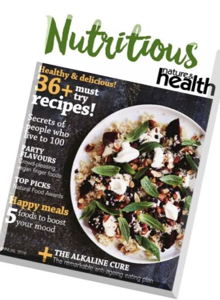 Nature & Health Nutritious – Annual 2016 Cover
