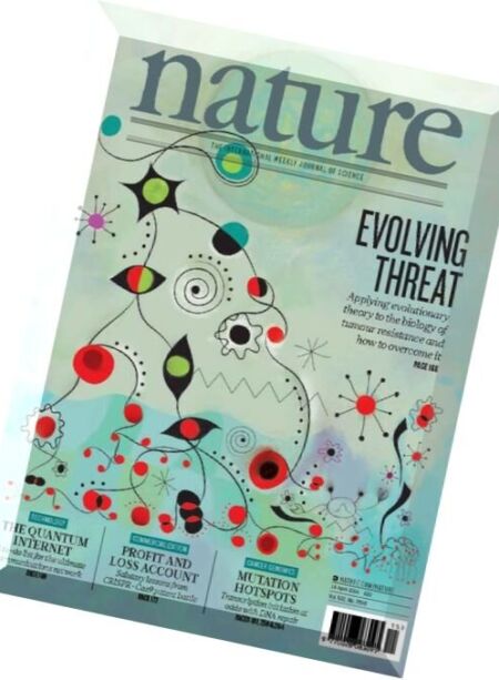 Nature Magazine – 14 April 2016 Cover