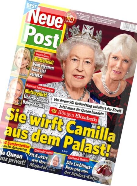 Neue Post – 20 April 2016 Cover