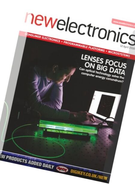 New Electronics – 12 April 2016 Cover