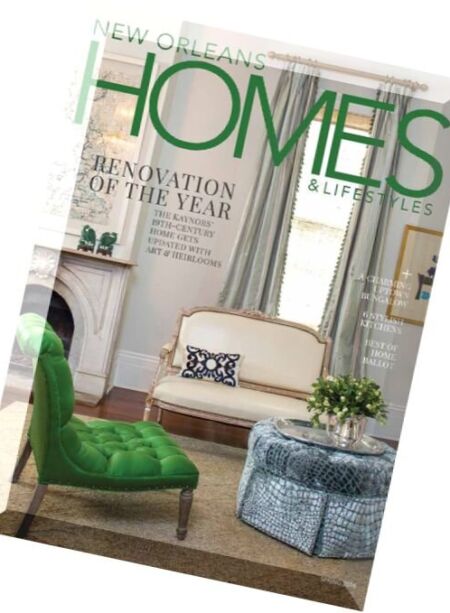 New Orleans Homes & Lifestyles – Spring 2016 Cover