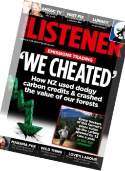 New Zealand Listener – 23 April 2016