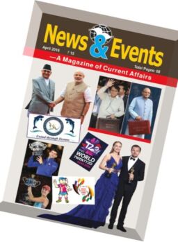 News & Events – April 2016
