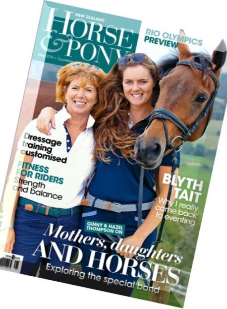 NZ Horse & Pony – May 2016 Cover