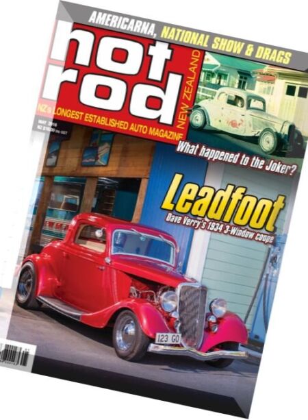 NZ Hot Rod – May 2016 Cover