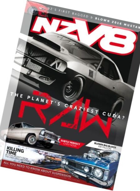 NZV8 – May 2016 Cover