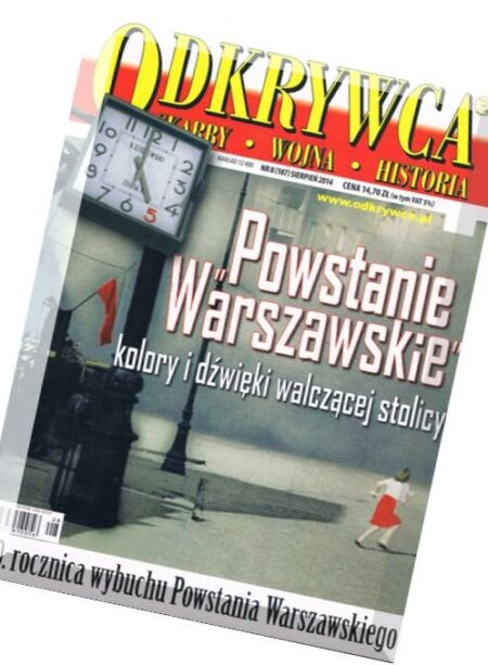 Odkrywca – 2014-08 (187) Cover
