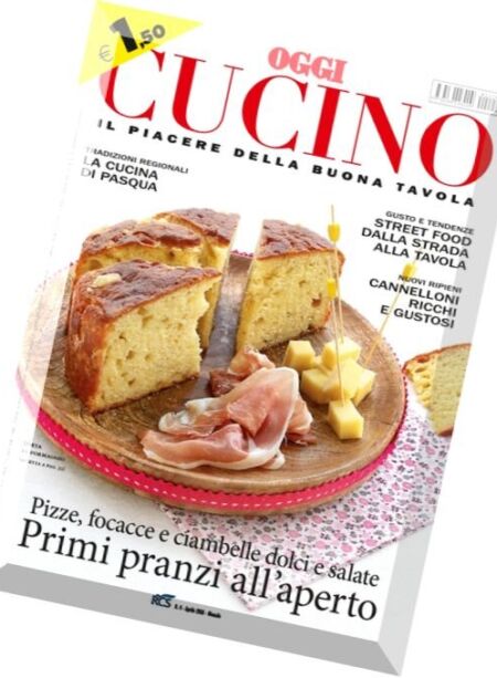 Oggi Cucino – Aprile 2016 Cover