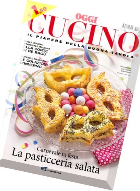 Oggi Cucino – Febbraio 2016 Cover