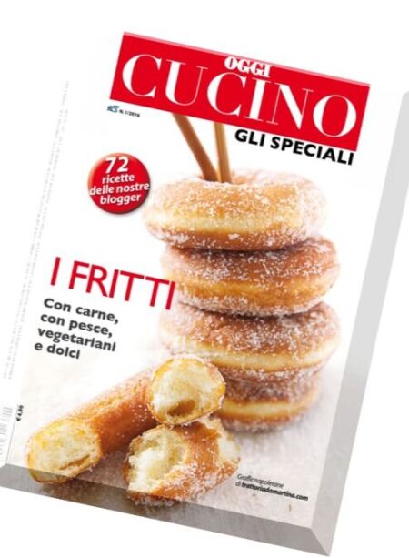 Oggi Cucino Gli Speciali – N.1, 2016 Cover