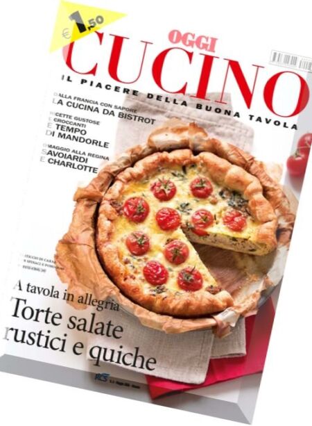 Oggi Cucino – Maggio 2016 Cover