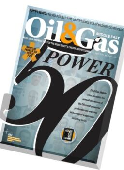Oil & Gas Middle East – April 2016