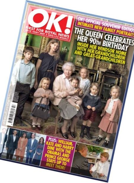 OK! First for Celebrity News – 3 May 2016 Cover