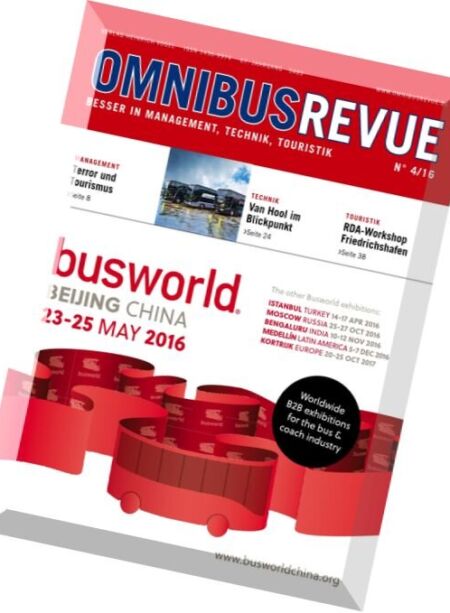Omnibusrevue – Nr.4, 2016 Cover