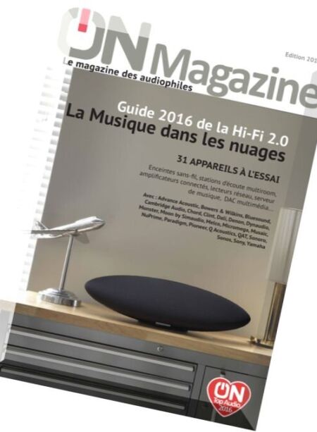 On magazine – Mai 2016 Cover