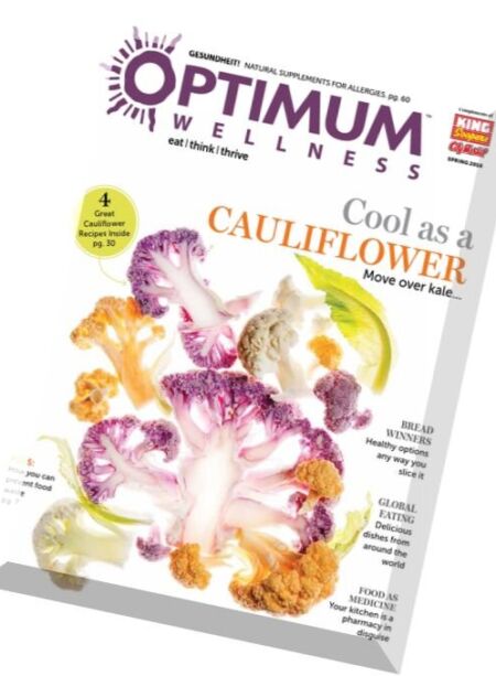 Optimum Wellness – Spring 2016 Cover