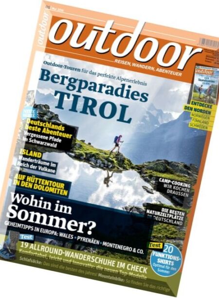 Outdoor – Mai 2016 Cover