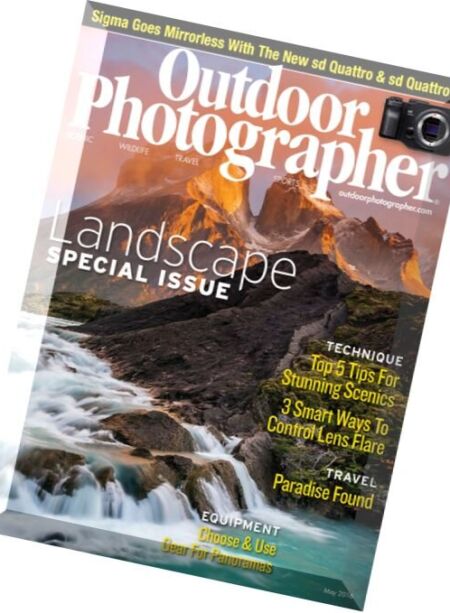 Outdoor Photographer – May 2016 Cover