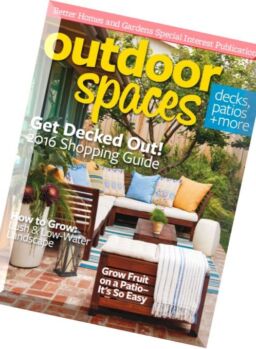 Outdoor Spaces – 2016
