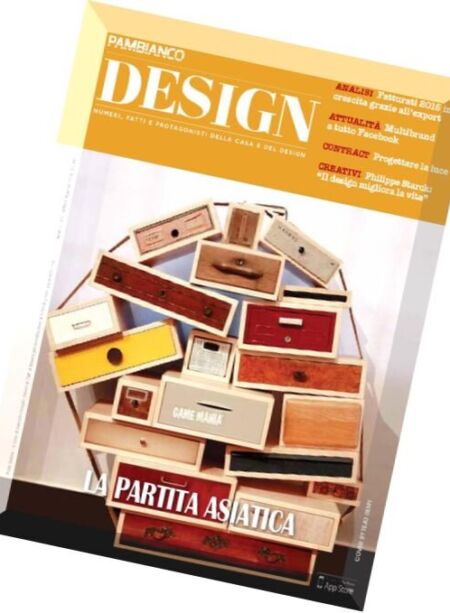 Pambianco Design – Aprile-Maggio 2016 Cover