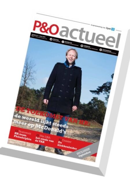 P&O Actueel – Maart 2016 Cover