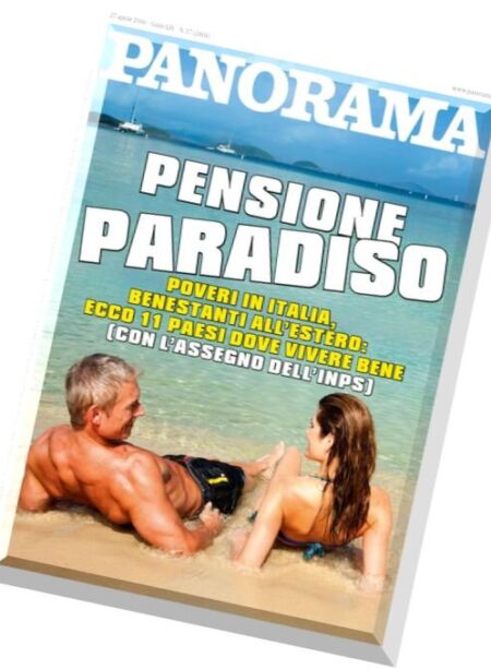 Panorama – 27 Aprile 2016 Cover