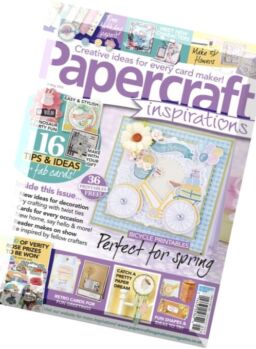 Papercraft Inspirations – May 2016