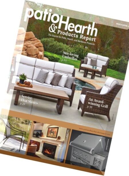 Patio & Hearth Product Report – March-April 2016 Cover