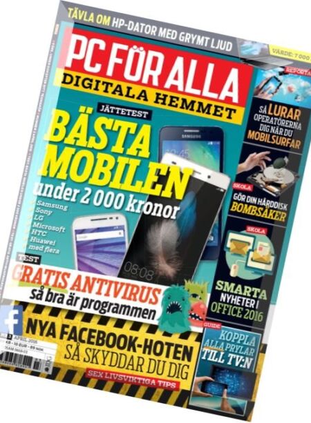 PC For Alla – April 2016 Cover