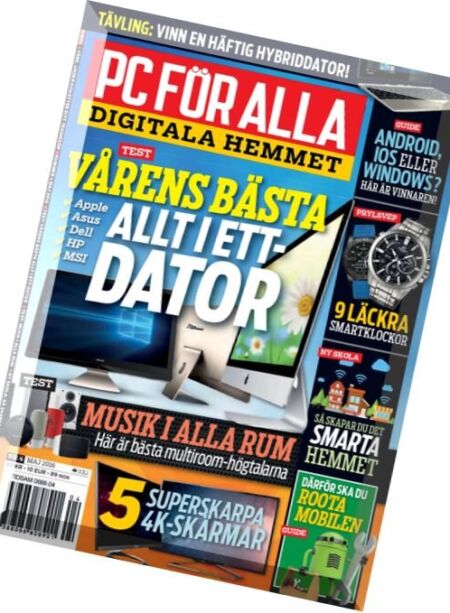 PC For Alla – Maj 2016 Cover
