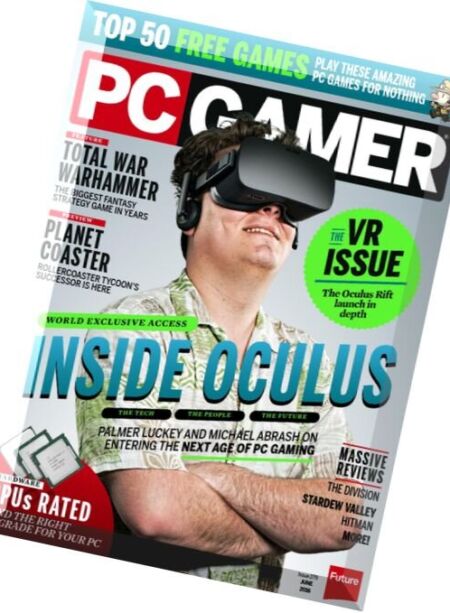 PC Gamer USA – June 2016 Cover