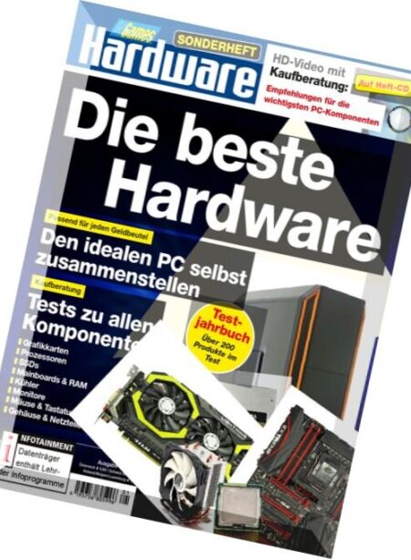 PC Games Hardware – Sonderheft Die beste Hardware (04-2016) Cover